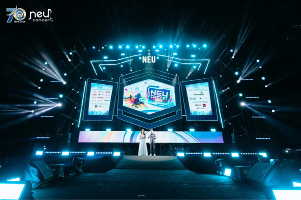 Đại tiệc âm nhạc NEU Concert 2026: Điểm hẹn rực rỡ trong chuỗi hoạt động chào đón kỷ niệm 70 năm thành lập Đại học Kinh tế Quốc dân.