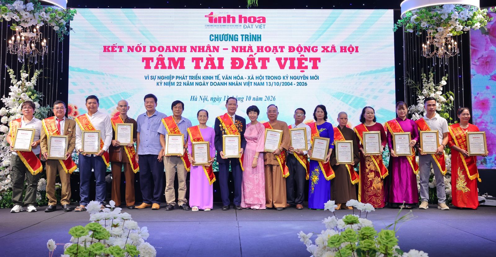 Lan tỏa tinh thần Tâm và Tài trong ngày Doanh nhân Việt Nam