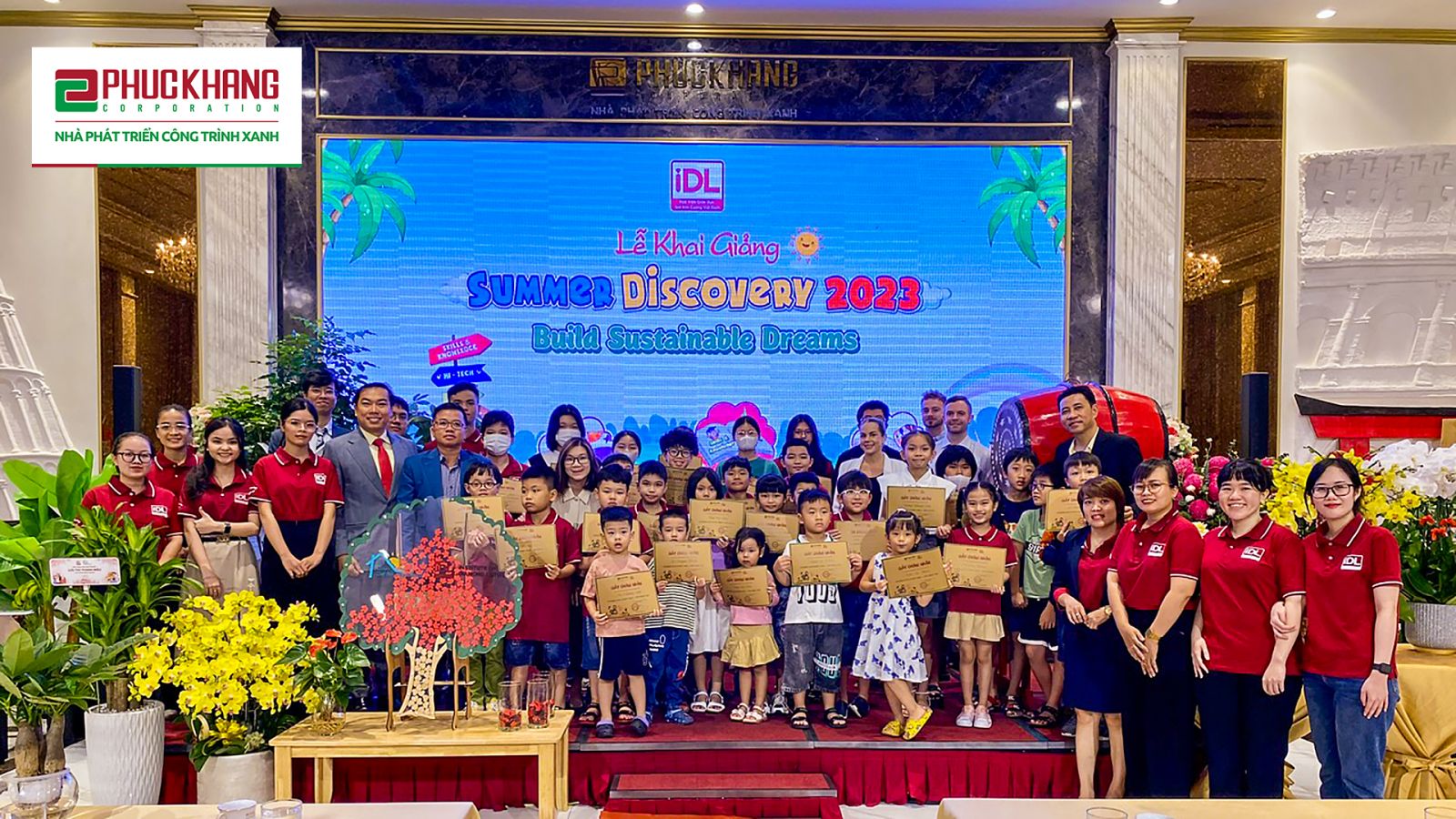  PHUC KHANG CORPORATION TIẾP TỤC HÀNH TRÌNH “GREEN STUDY TOUR - LAN TỎA TRI THỨC XANH” TRONG MÙA HÈ 2023