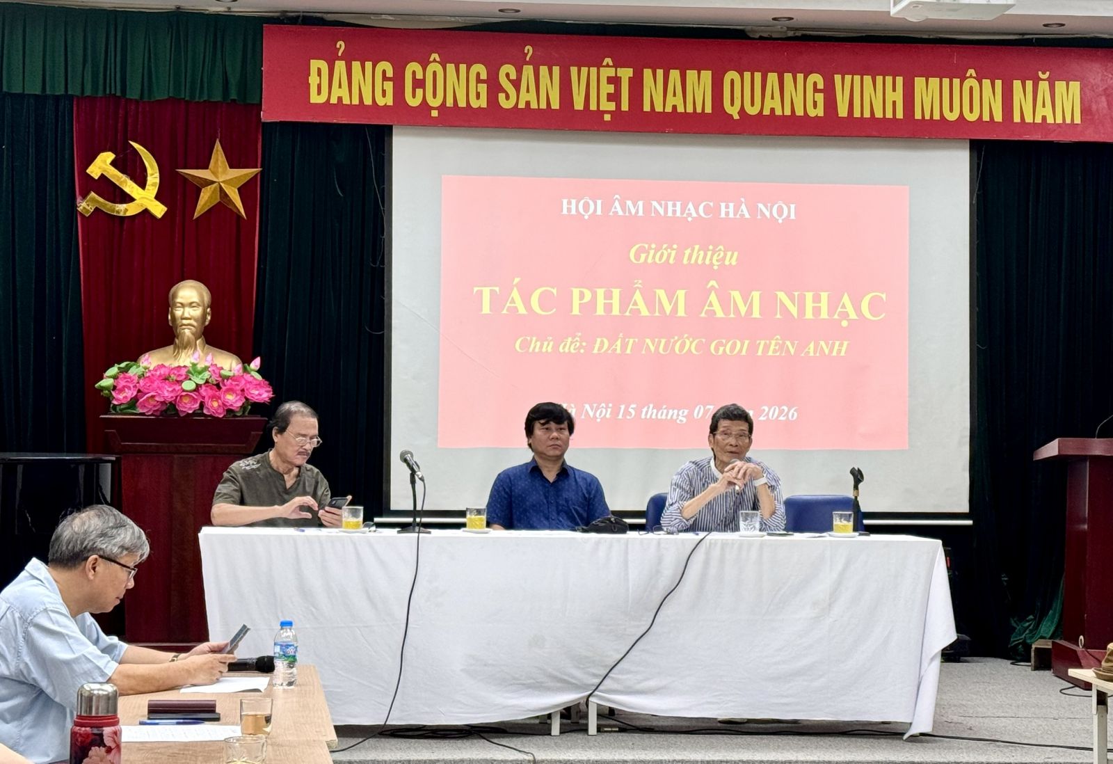 ÂM NHẠC VIẾT TIẾP KHÚC TRI ÂN THÁNG 7:  Hội Âm nhạc Hà Nội giới thiệu chùm ca khúc mới 