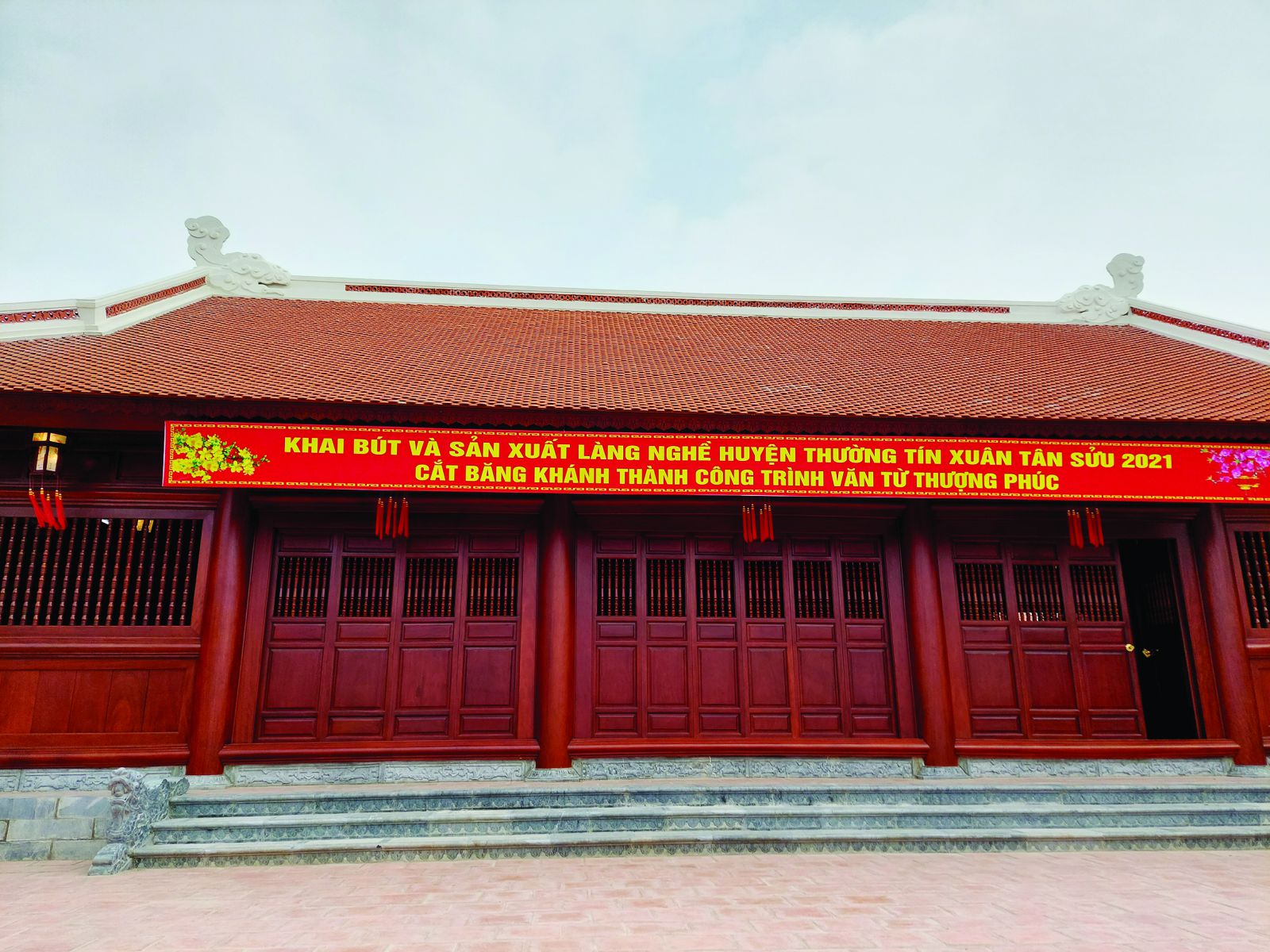 VĂN TỪ THƯỢNG PHÚC” NGÔI NHÀ TRÍ TUỆ CỦA HUYỆN THƯỜNG TÍN