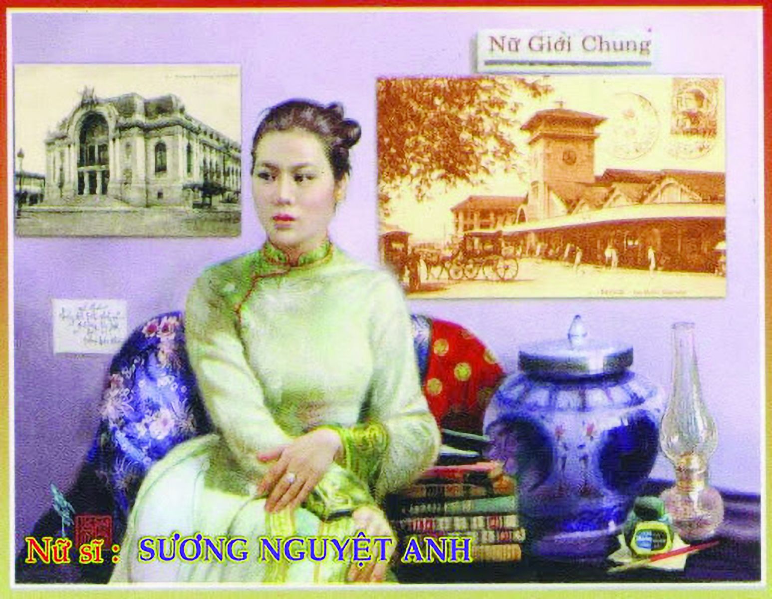 Sương Nguyệt Anh - nữ sỹ tài hoa và trí tuệ