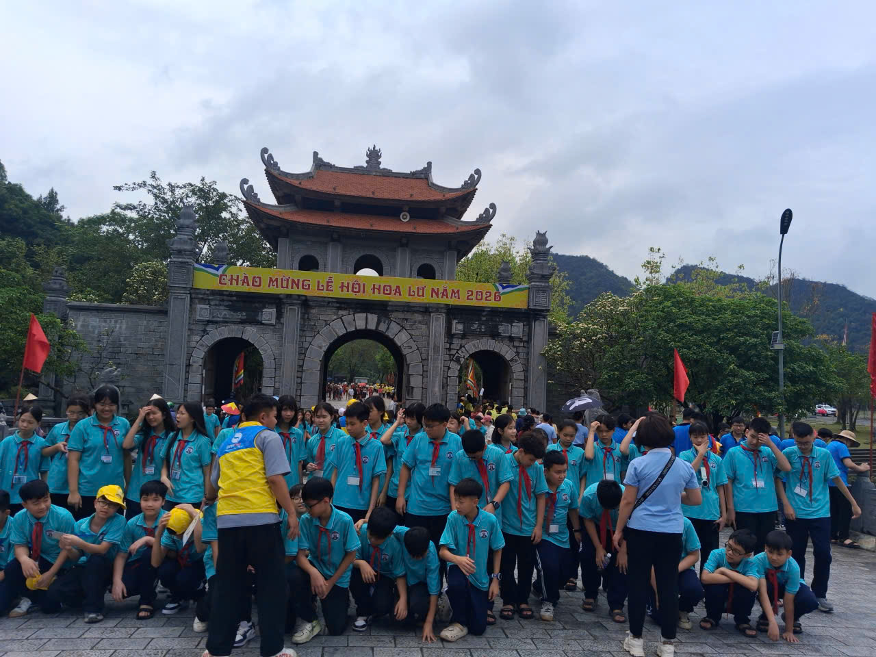 CHUYẾN ĐI TRẢI NGHIỆM ĐÁNG NHỚ CỦA HỌC SINH TRƯỜNG THCS LÊ QUÝ ĐÔN (PHÚ THỌ)